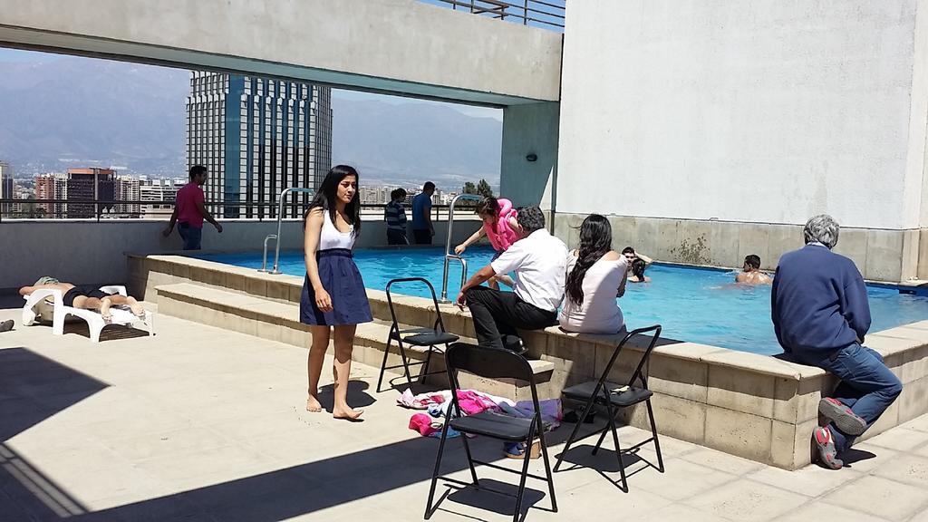 Ams Apartments Monjitas Santiago Luaran gambar